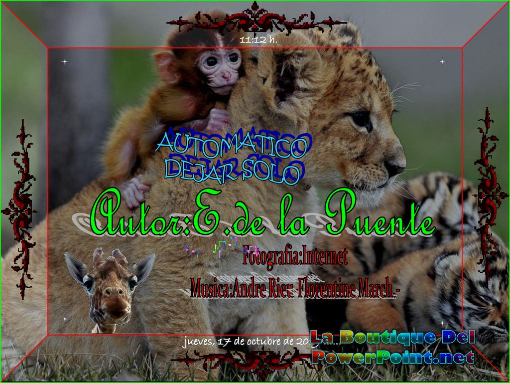 Musica:Andre Rieu-Florentine March.- La Boutique Del PowerPoint.net