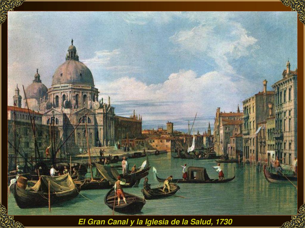 El Gran Canal y la Iglesia de la Salud, 1730