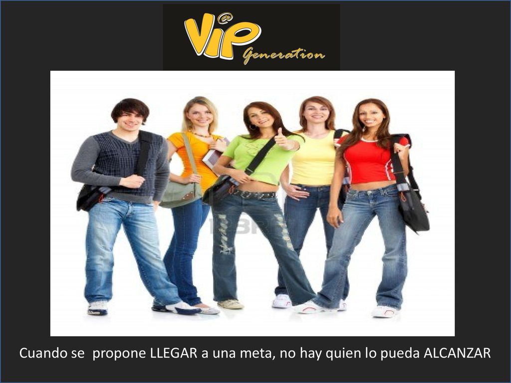 Cuando se propone LLEGAR a una meta, no hay quien lo pueda ALCANZAR