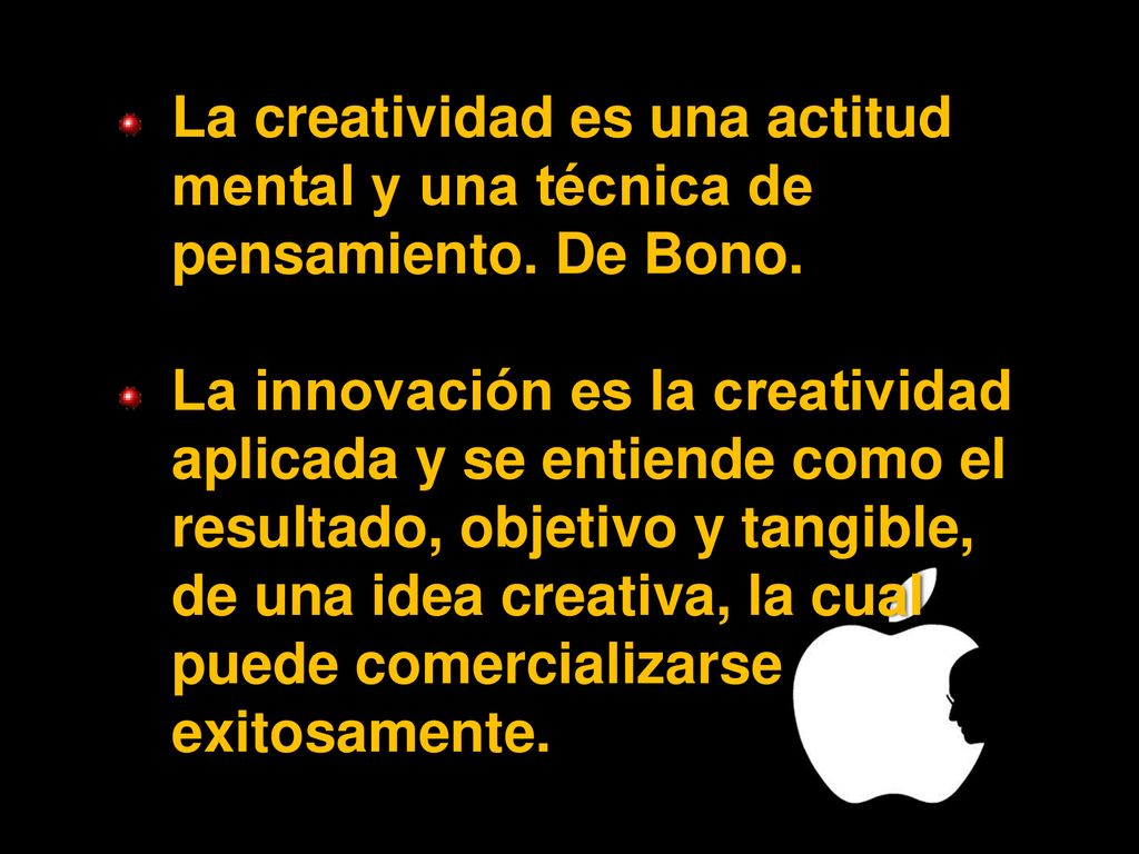 La creatividad es una actitud mental y una técnica de pensamiento