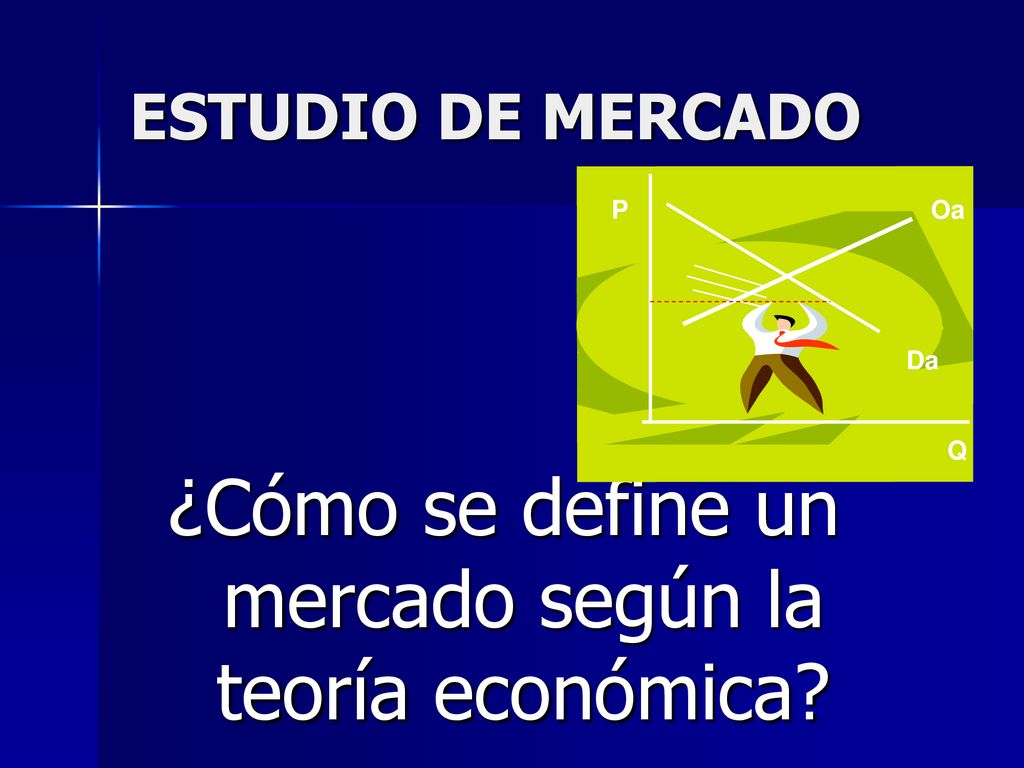 ¿Cómo se define un mercado según la teoría económica
