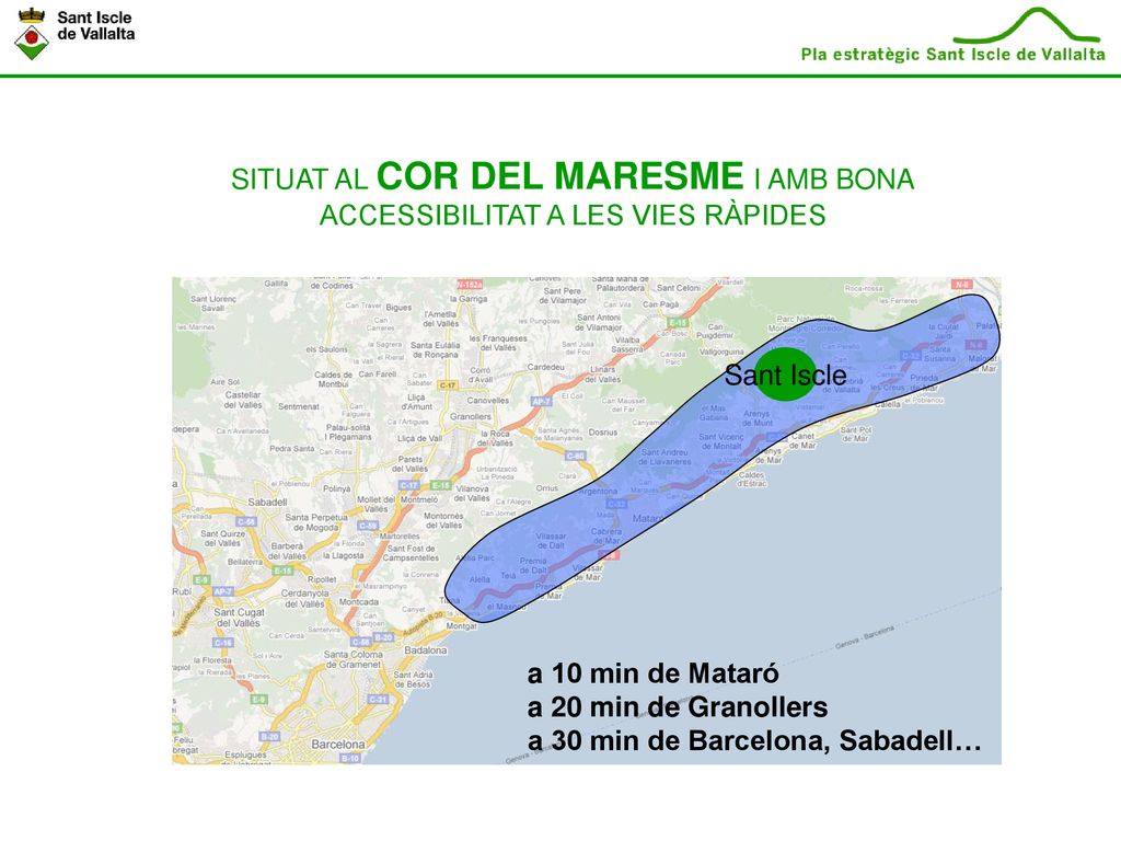 SITUAT AL COR DEL MARESME I AMB BONA ACCESSIBILITAT A LES VIES RÀPIDES