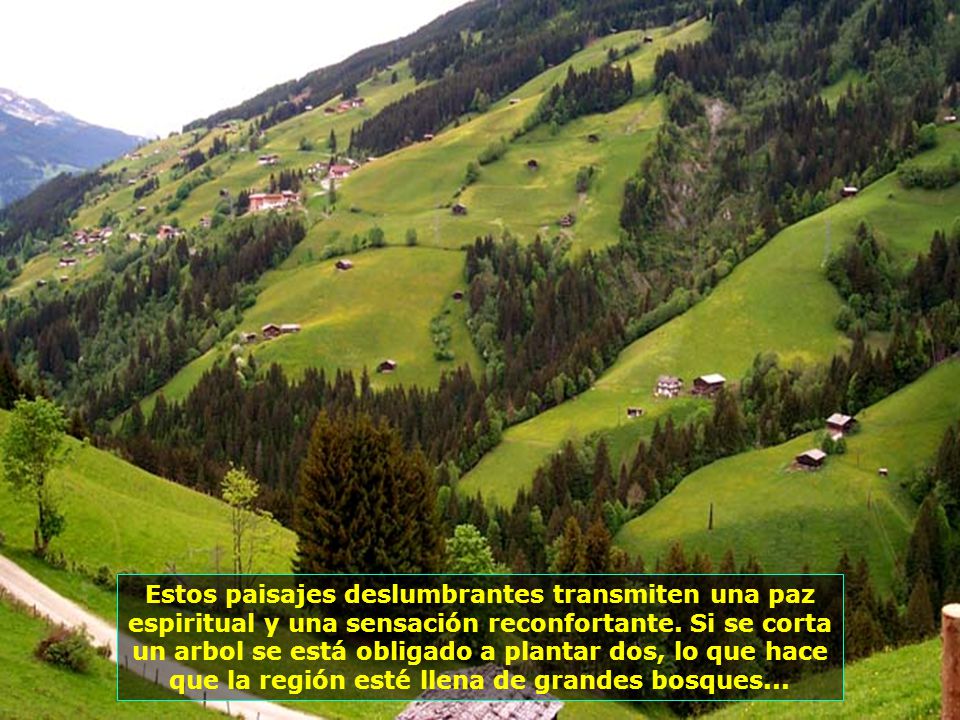 Estos paisajes deslumbrantes transmiten una paz espiritual y una sensación reconfortante.