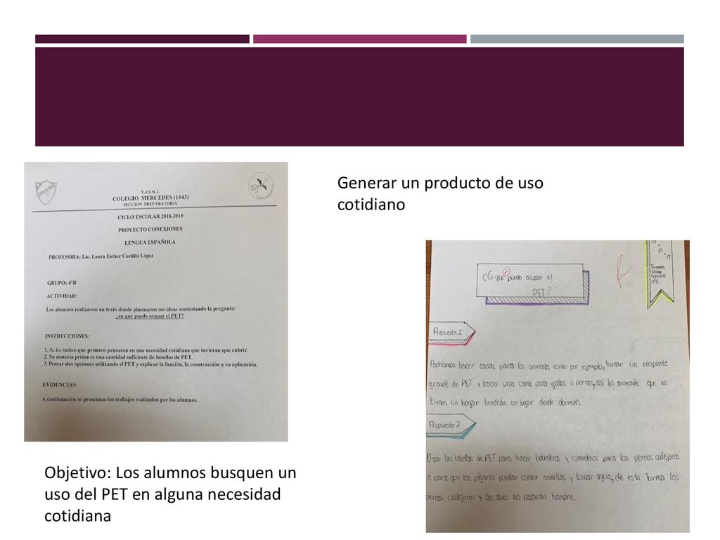 Generar un producto de uso cotidiano