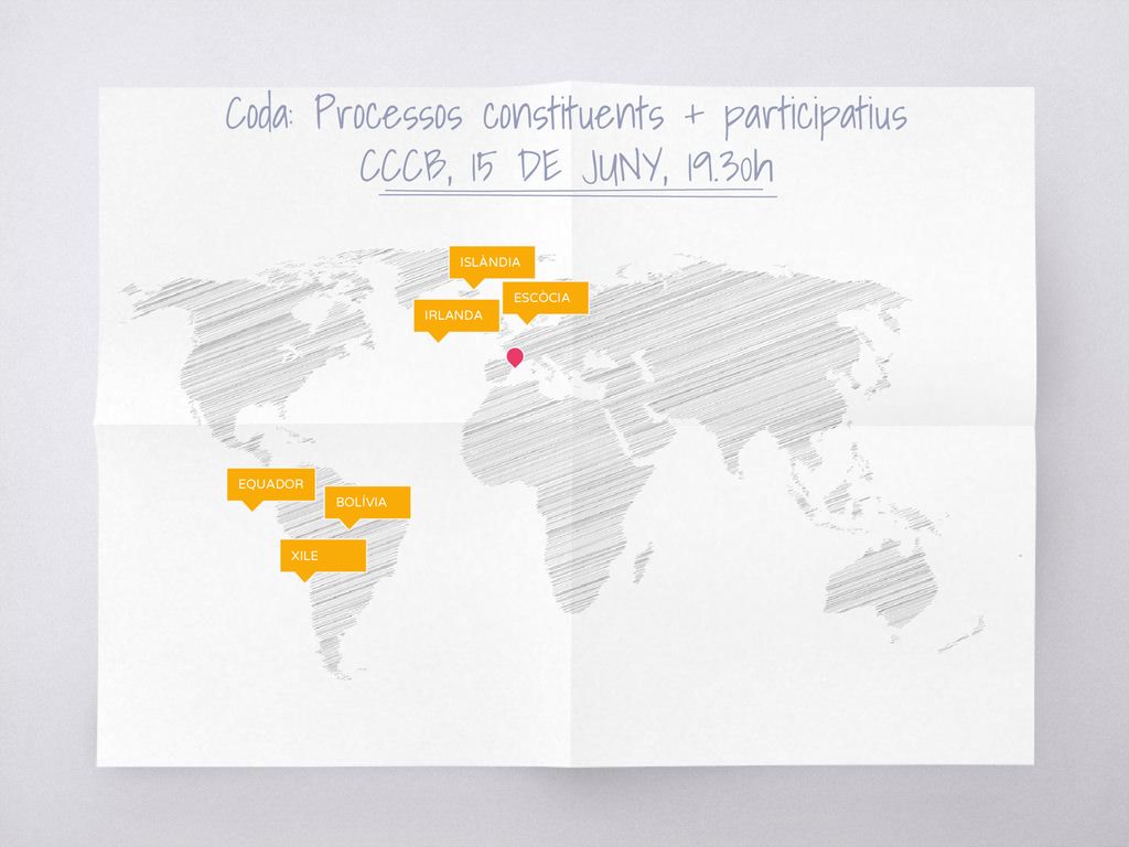 Coda: Processos constituents + participatius CCCB, 15 DE JUNY, 19.30h
