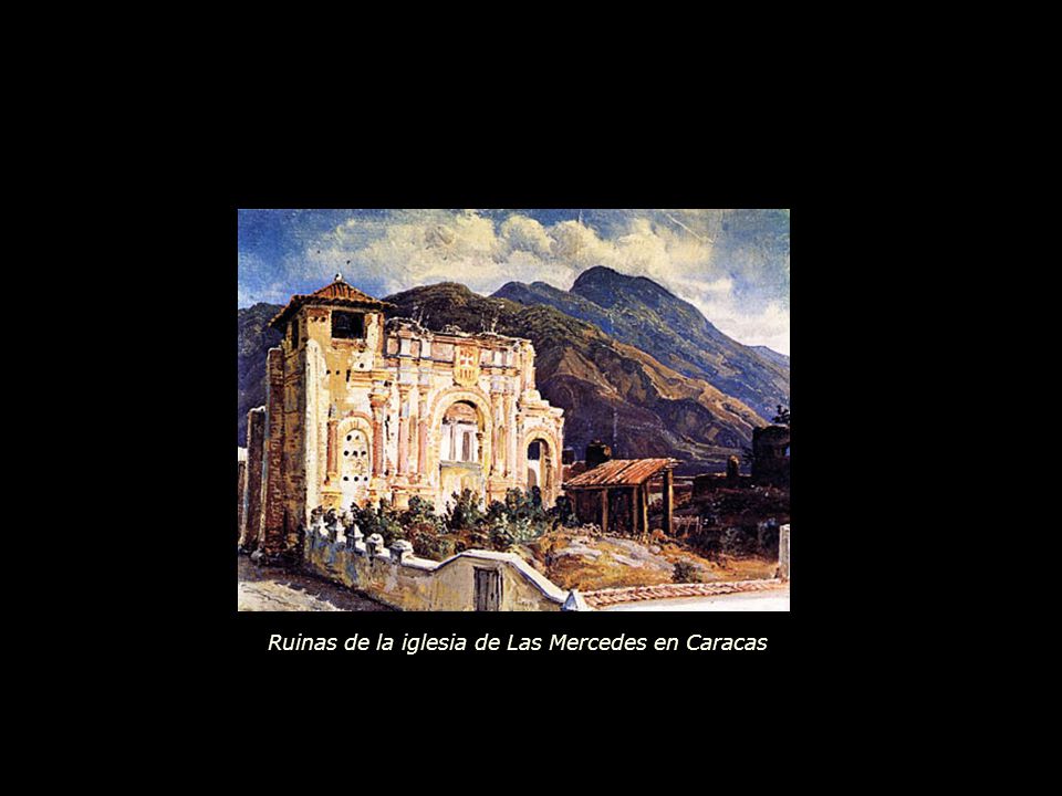 Ruinas de la iglesia de Las Mercedes en Caracas