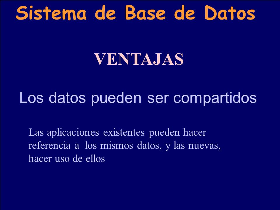 Sistema de Base de Datos