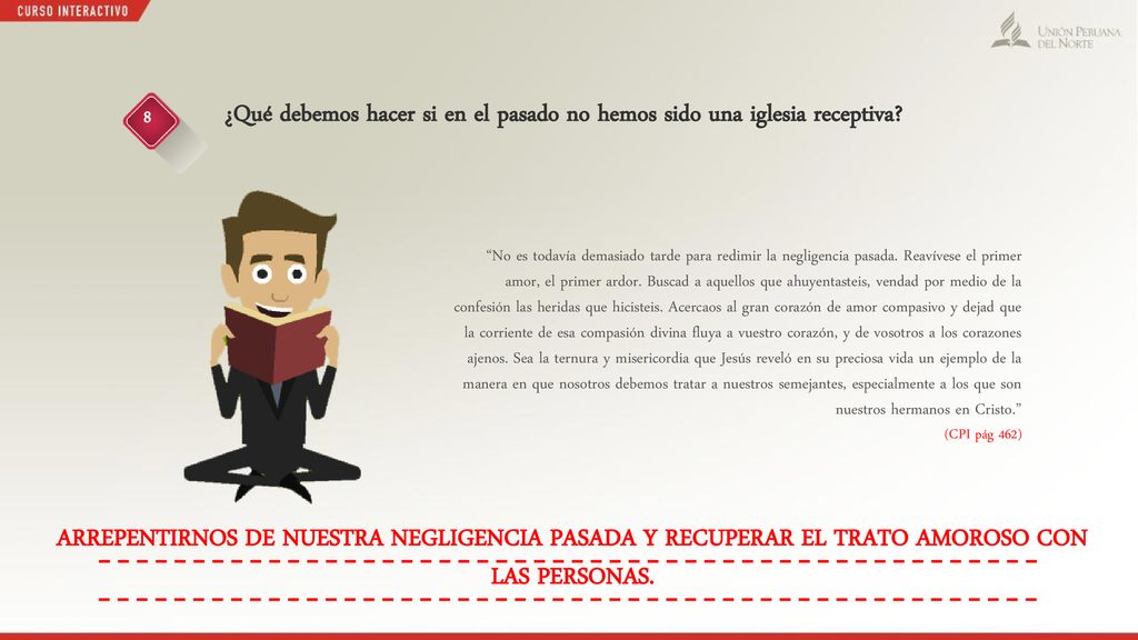 ¿Qué debemos hacer si en el pasado no hemos sido una iglesia receptiva