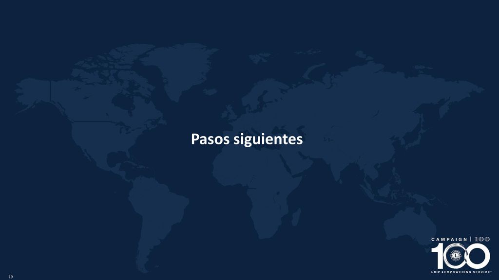 Pasos siguientes Antes de terminar, pasemos revista a sus próximos pasos.