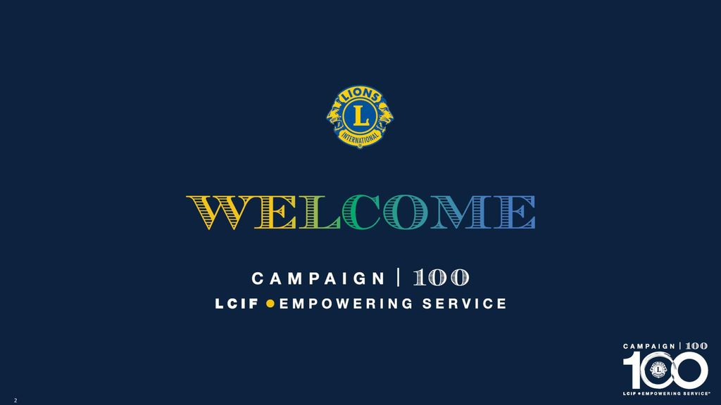 ¡Bienvenidos a la primera parte de su capacitación de coordinador de LCIF del club! Estamos encantados de que se incorpore a nuestro equipo.