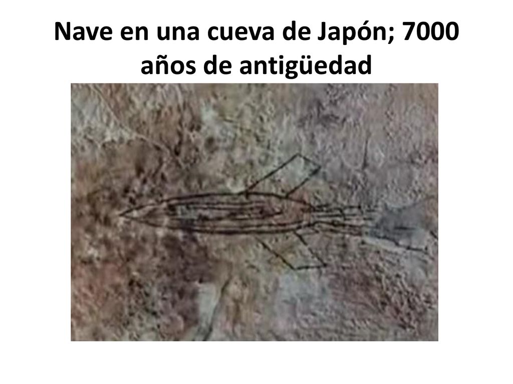 Nave en una cueva de Japón; 7000 años de antigüedad