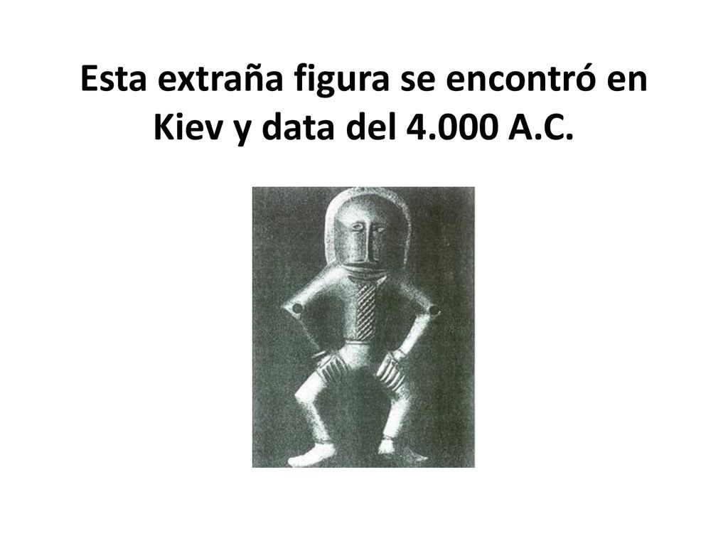 Esta extraña figura se encontró en Kiev y data del A.C.