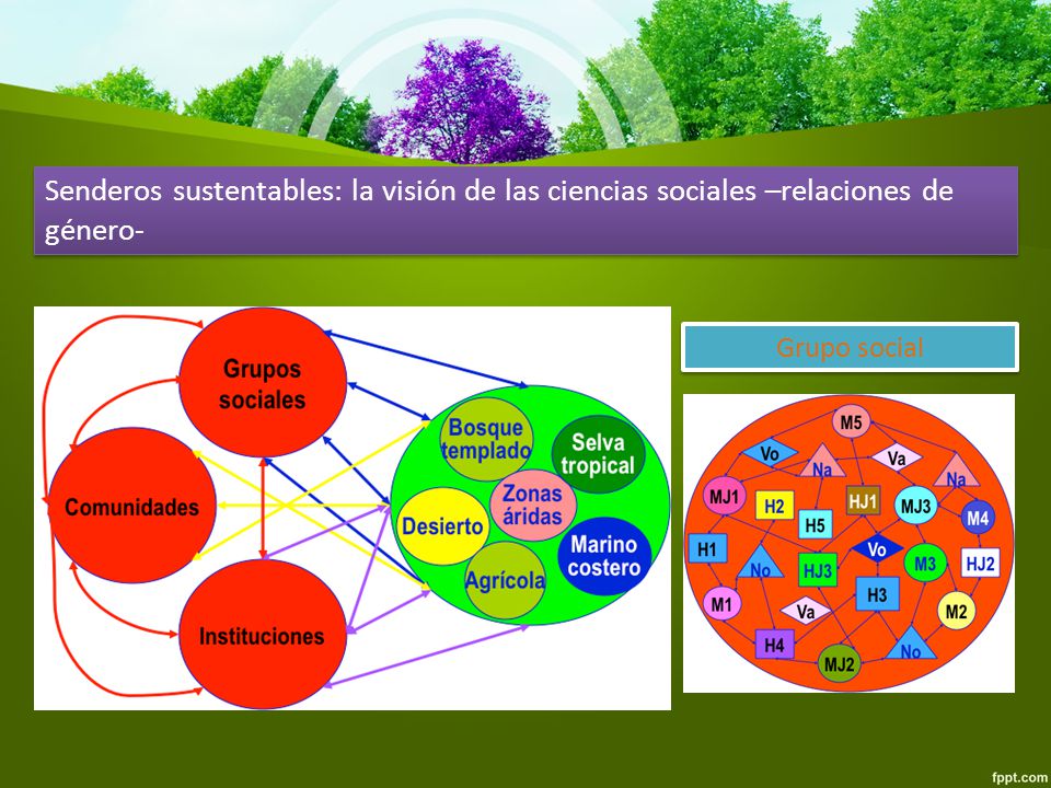 Senderos sustentables: la visión de las ciencias sociales –relaciones de género-