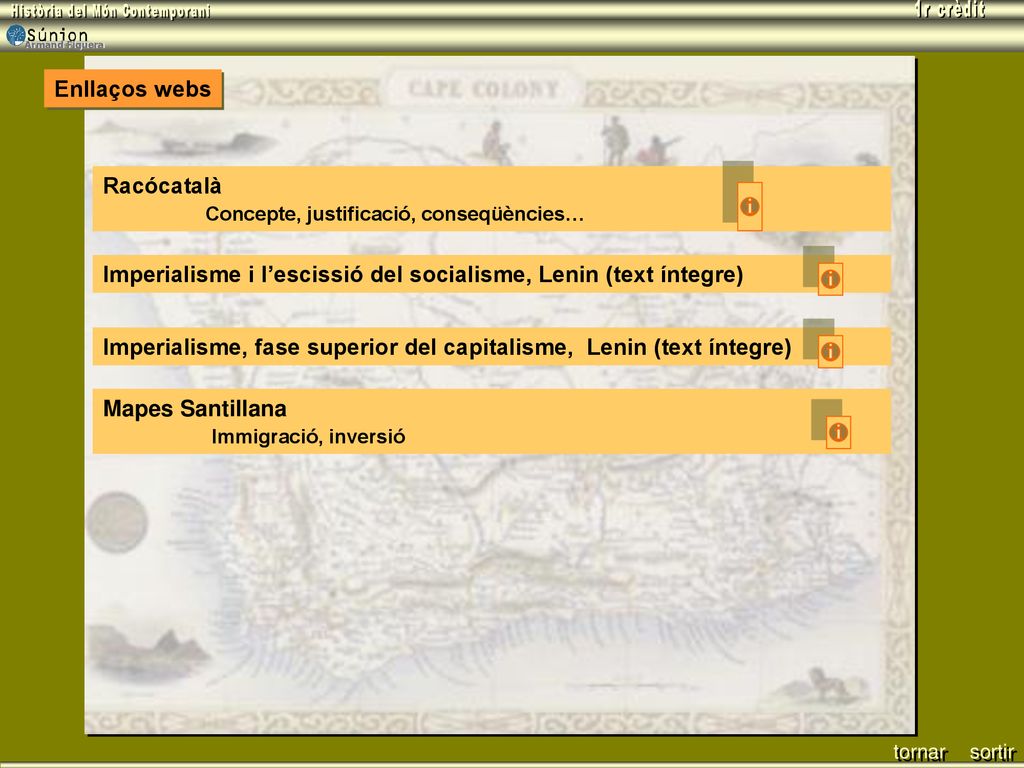 Enllaços webs Racócatalà. Concepte, justificació, conseqüències… Imperialisme i l’escissió del socialisme, Lenin (text íntegre)