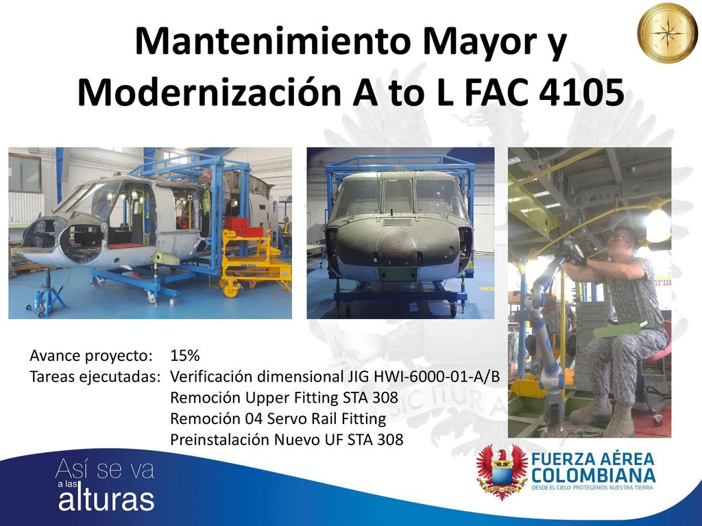 Mantenimiento Mayor y Modernización A to L FAC 4105