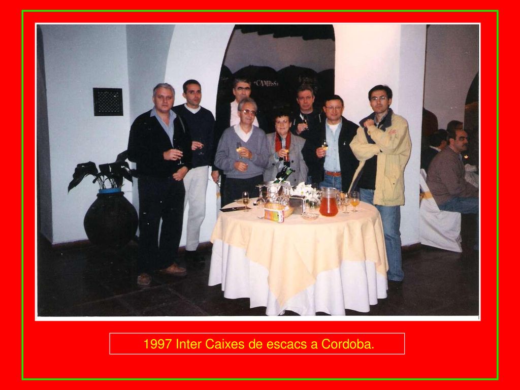 1997 Inter Caixes de escacs a Cordoba.