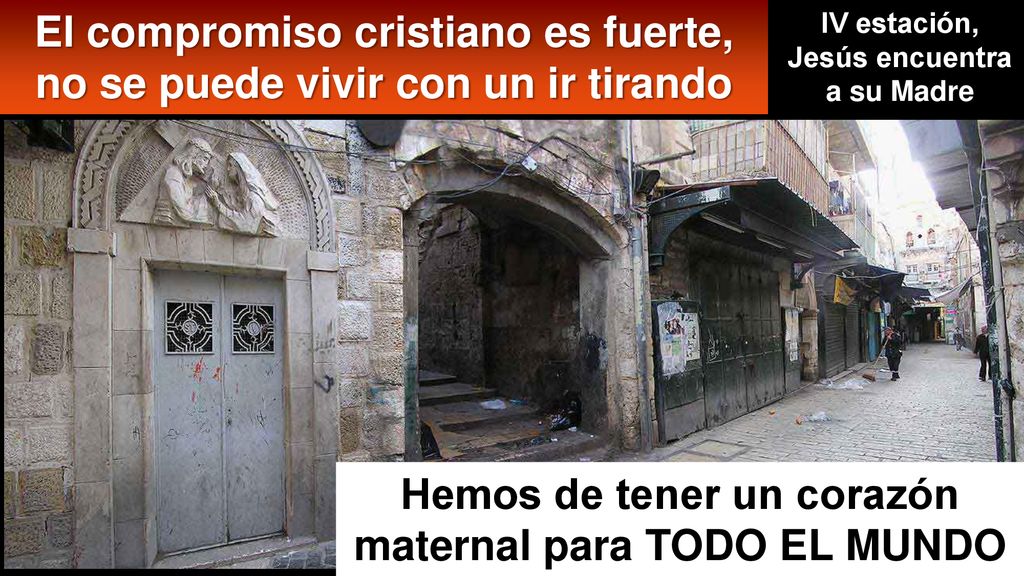 El compromiso cristiano es fuerte, no se puede vivir con un ir tirando