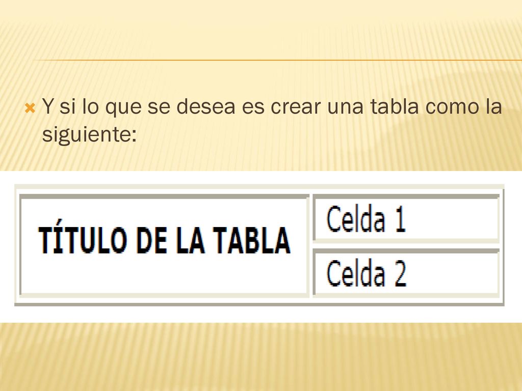 Y si lo que se desea es crear una tabla como la siguiente: