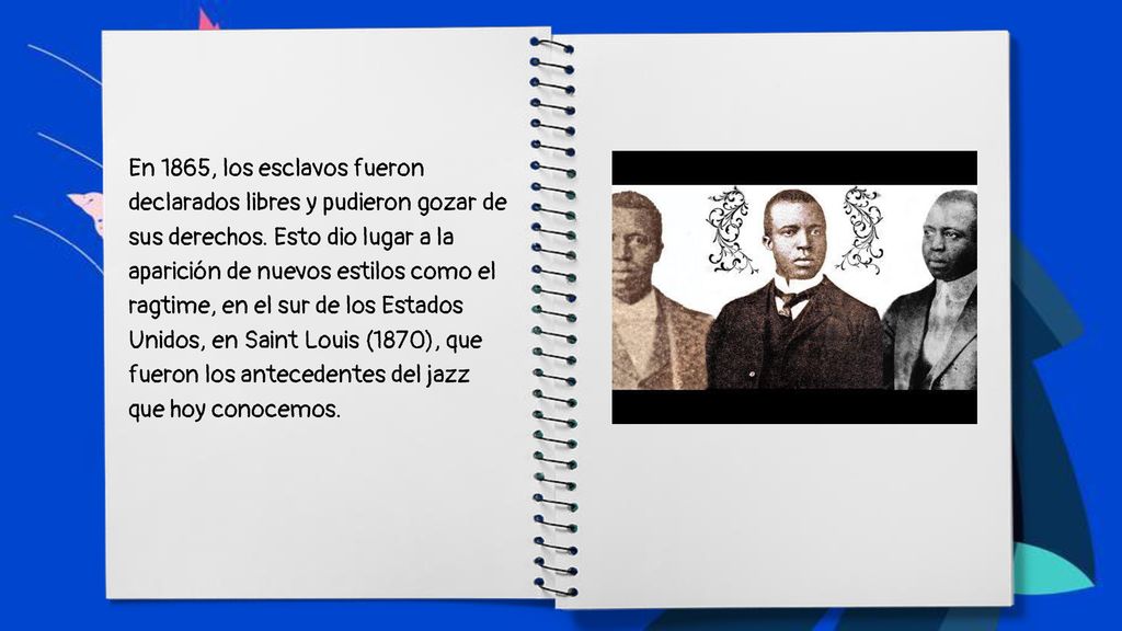 En 1865, los esclavos fueron declarados libres y pudieron gozar de sus derechos.