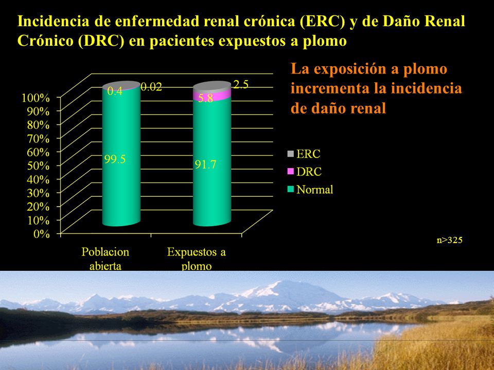 Incidencia de enfermedad renal crónica (ERC) y de Daño Renal