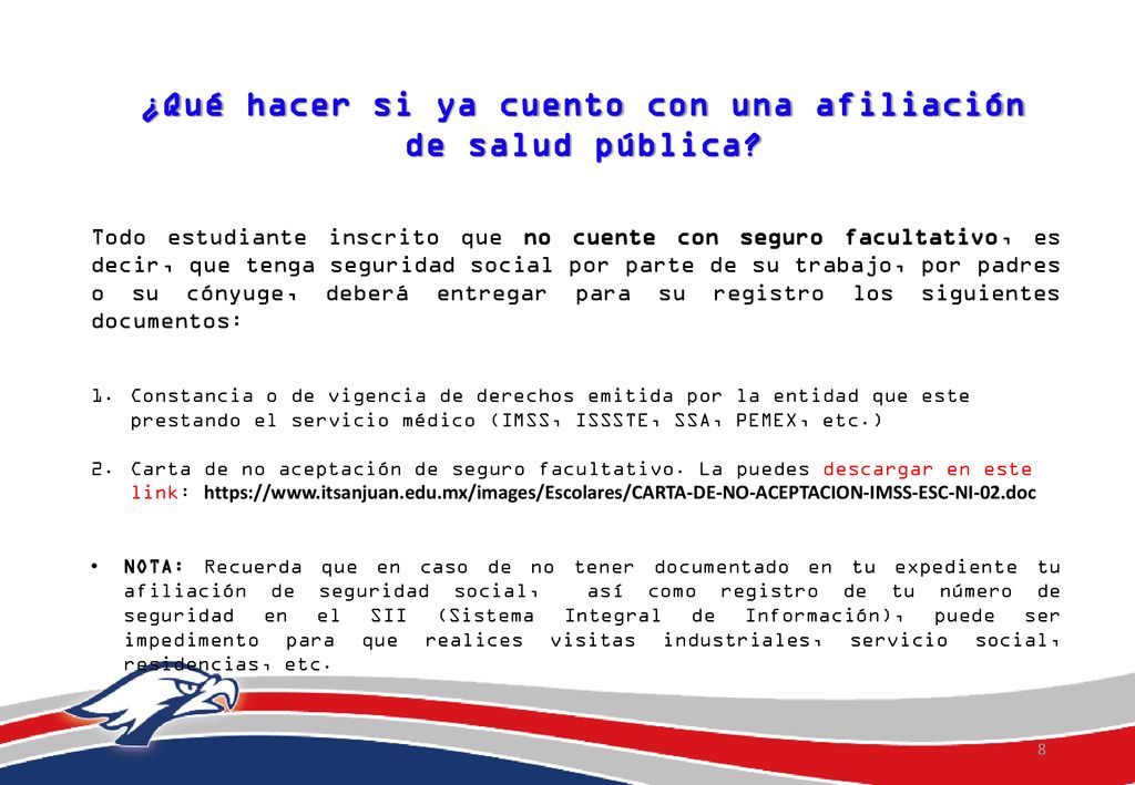 ¿Qué hacer si ya cuento con una afiliación de salud pública