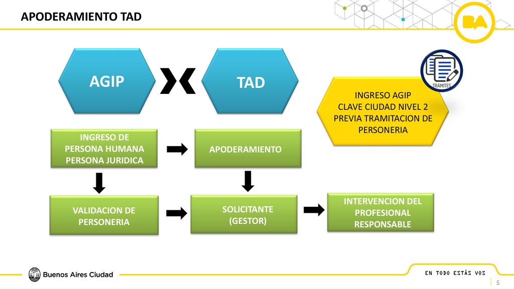 AGIP TAD APODERAMIENTO TAD INGRESO AGIP CLAVE CIUDAD NIVEL 2