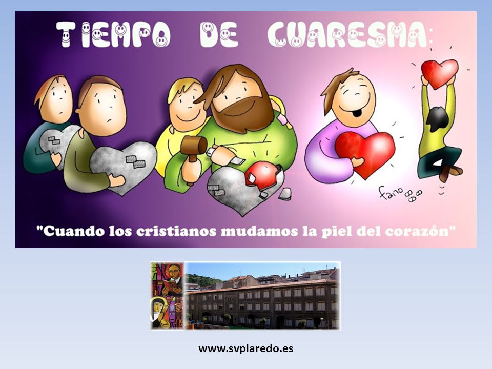 Que el espíritu del señor Jesús os acompañe a lo largo de este tiempo de Cuaresma.