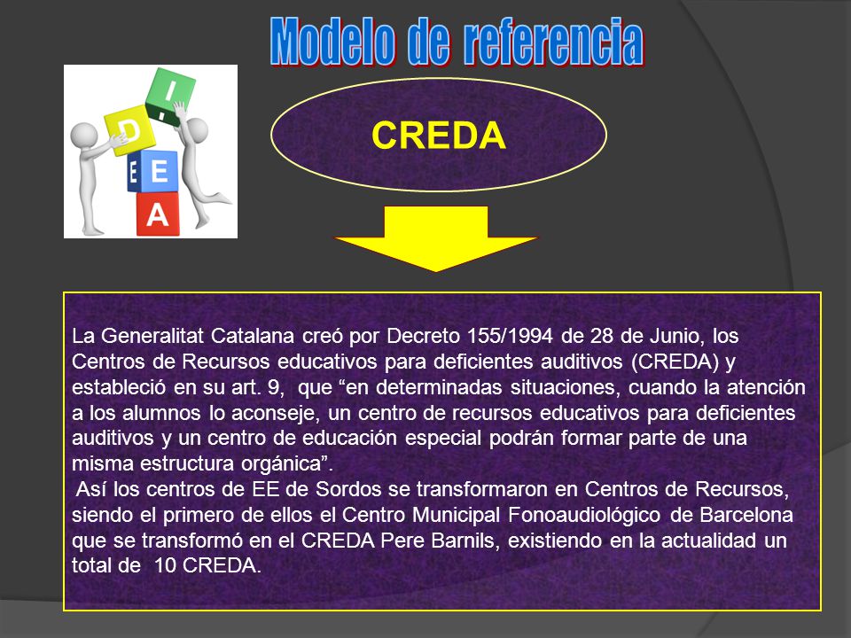 CREDA Modelo de referencia