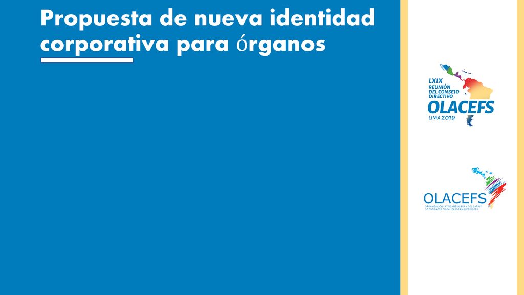 Propuesta de nueva identidad corporativa para órganos