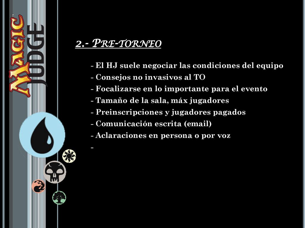 2.- Pre-torneo - El HJ suele negociar las condiciones del equipo