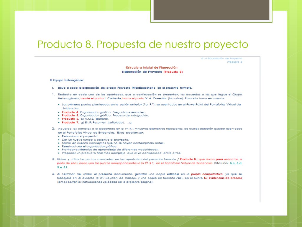 Producto 8. Propuesta de nuestro proyecto