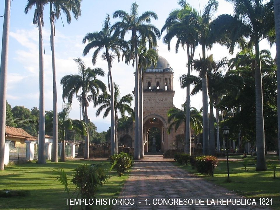 TEMPLO HISTORICO - 1. CONGRESO DE LA REPUBLICA 1821