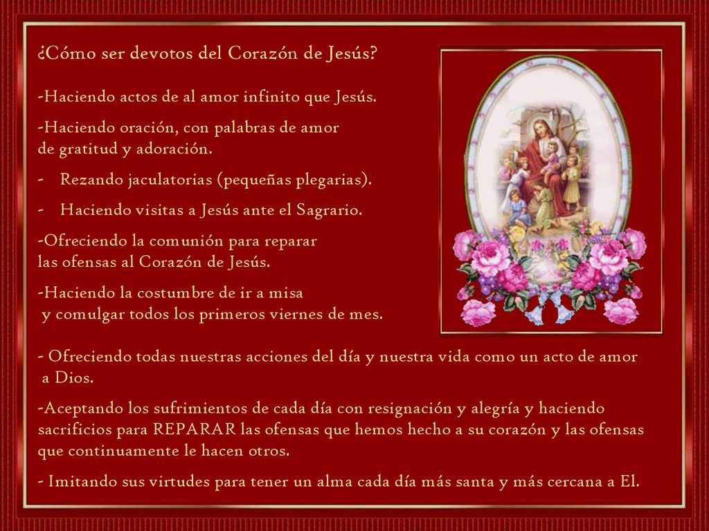 ¿Cómo ser devotos del Corazón de Jesús
