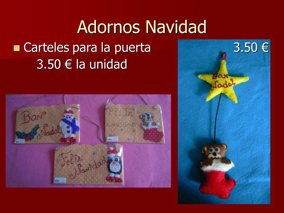 Adornos Navidad Carteles para la puerta 3.50 € 3.50 € la unidad