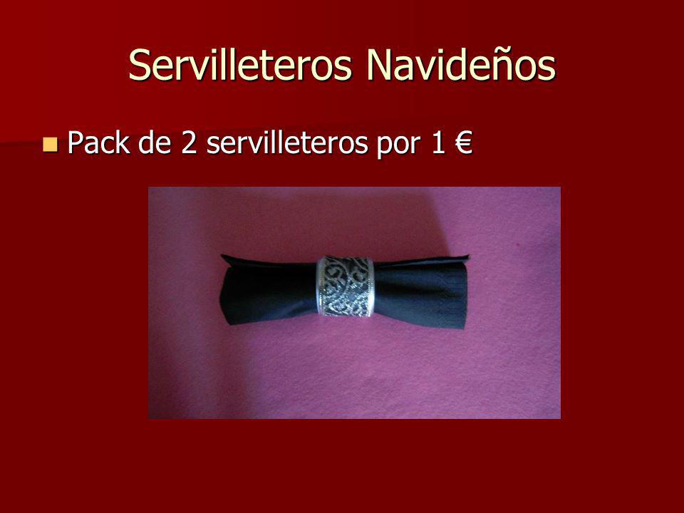 Servilleteros Navideños