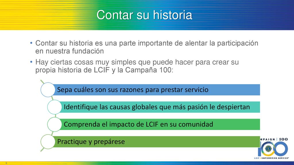 Contar su historia Sepa cuáles son sus razones para prestar servicio