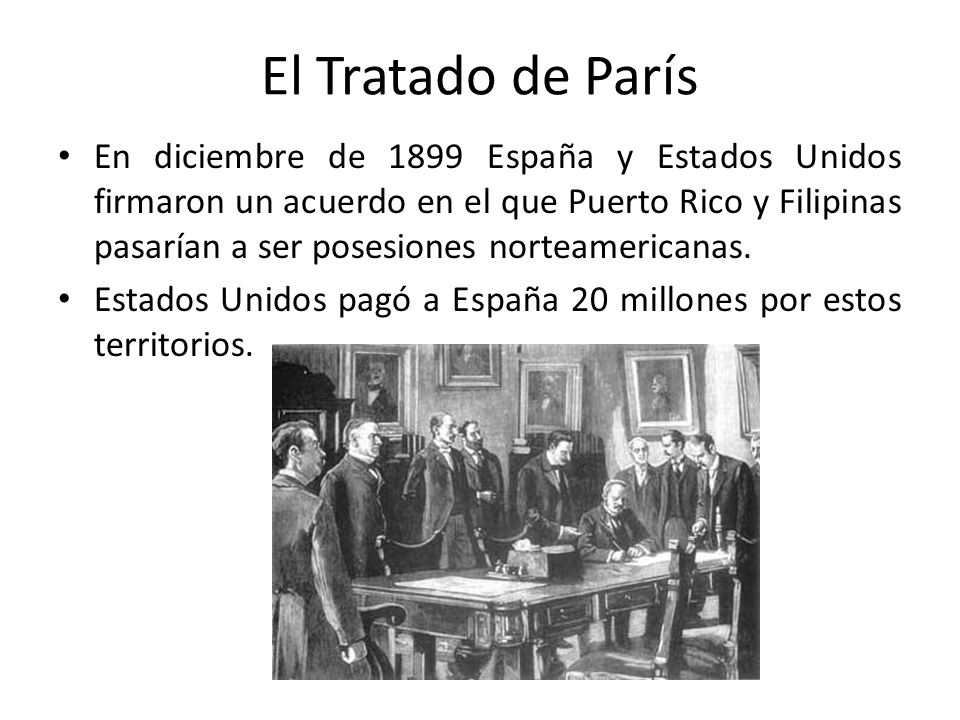 El Tratado de París