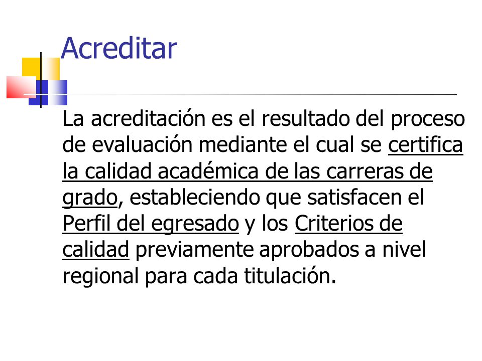 Acreditar