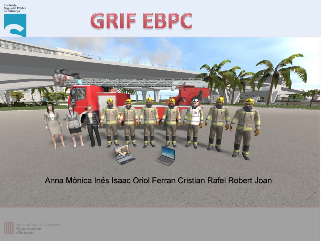 GRIF EBPC Anna Mònica Inés Isaac Oriol Ferran Cristian Rafel Robert Joan