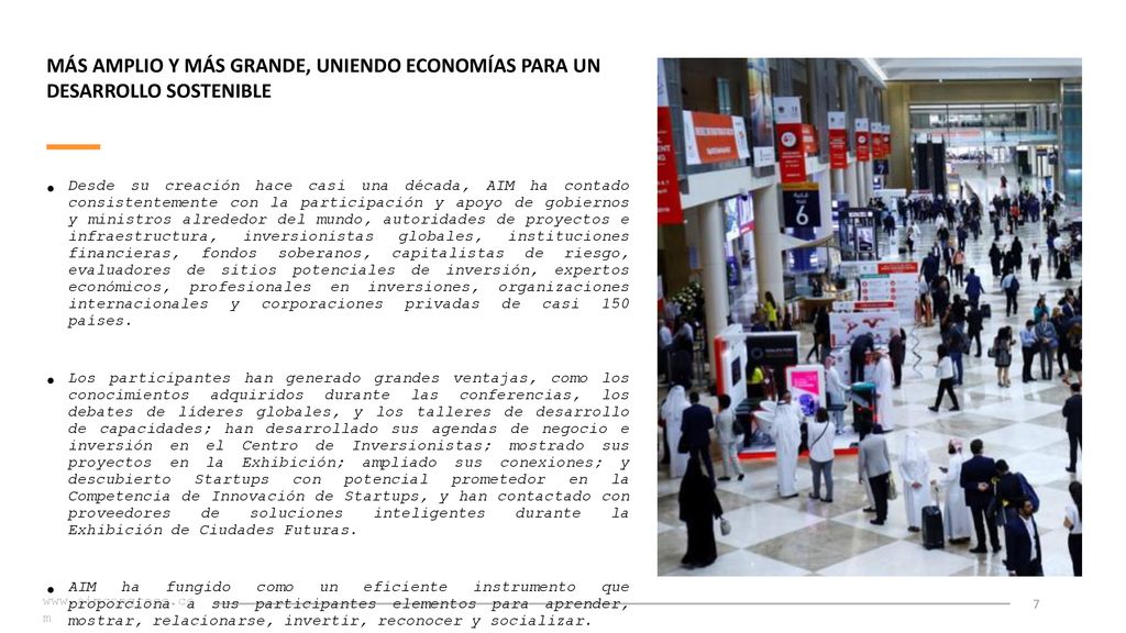 MÁS AMPLIO Y MÁS GRANDE, UNIENDO ECONOMÍAS PARA UN DESARROLLO SOSTENIBLE