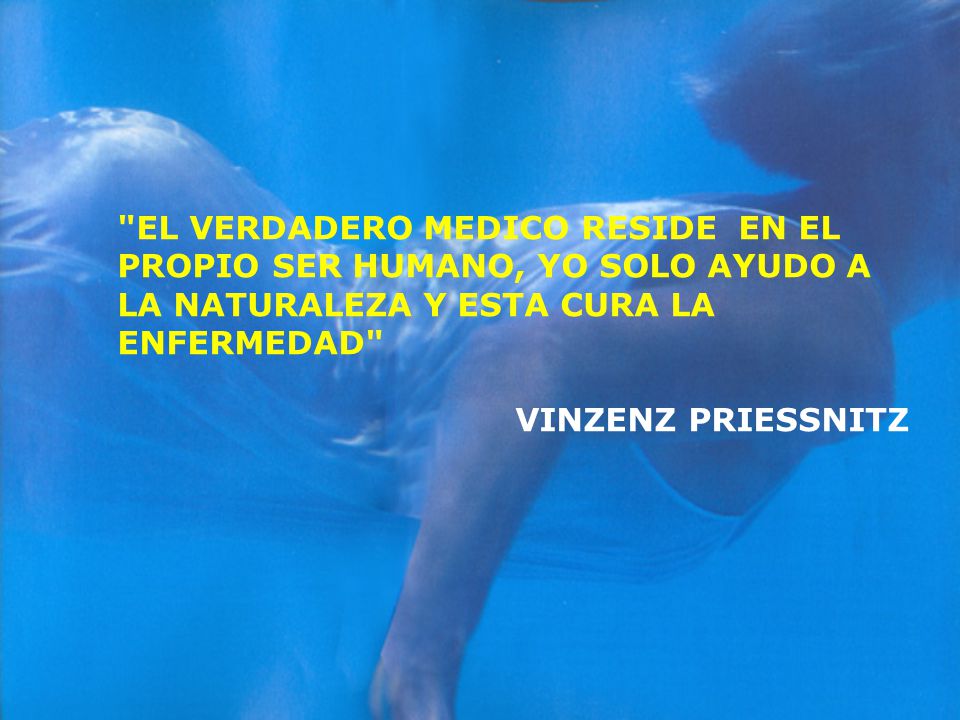 EL VERDADERO MEDICO RESIDE EN EL PROPIO SER HUMANO, YO SOLO AYUDO A LA NATURALEZA Y ESTA CURA LA ENFERMEDAD