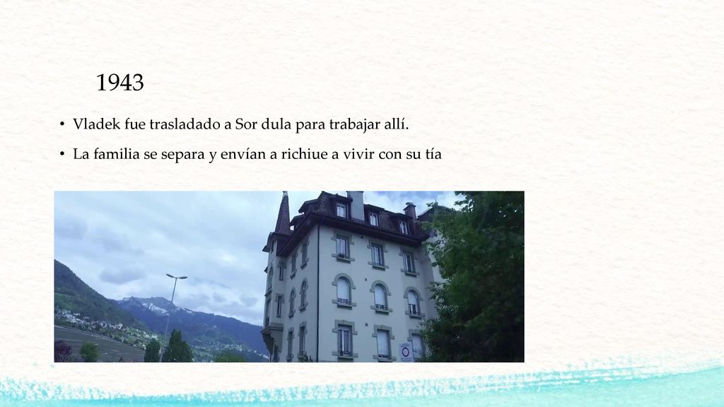 1943 Vladek fue trasladado a Sor dula para trabajar allí.