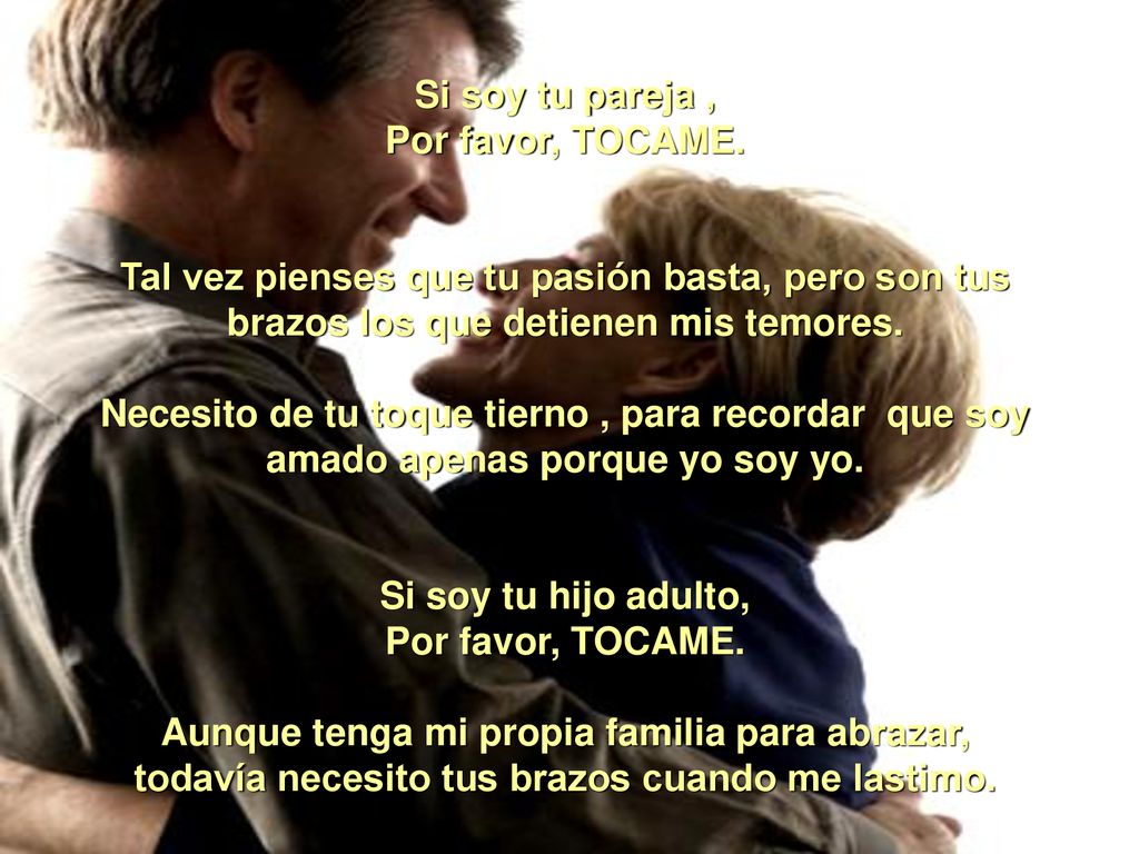 Si soy tu pareja , Por favor, TOCAME.