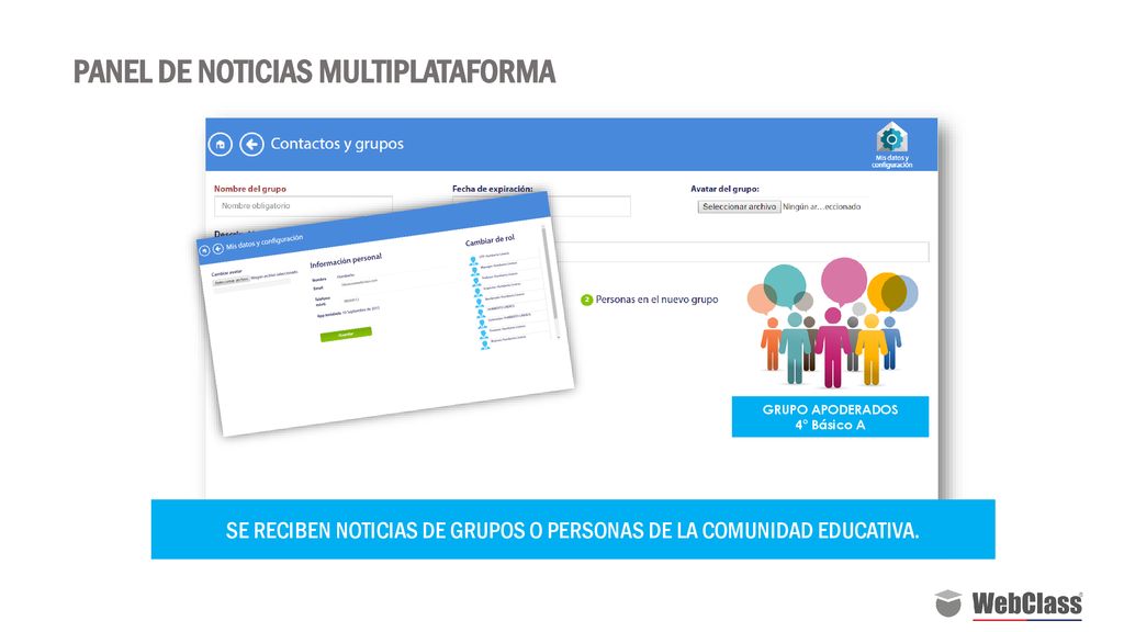 SE RECIBEN NOTICIAS DE GRUPOS O PERSONAS DE LA COMUNIDAD EDUCATIVA.