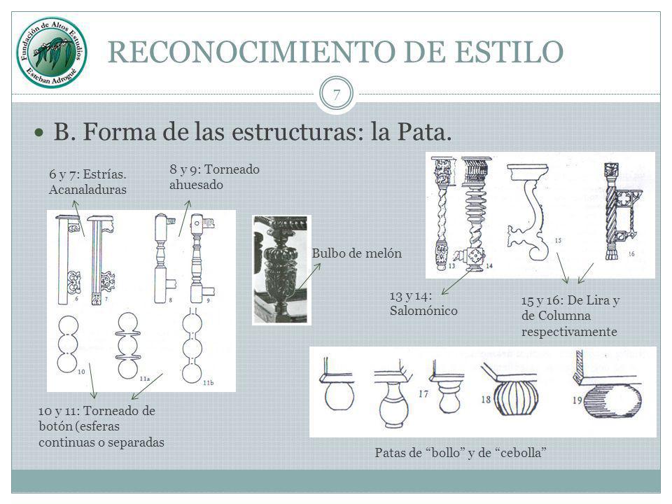 RECONOCIMIENTO DE ESTILO