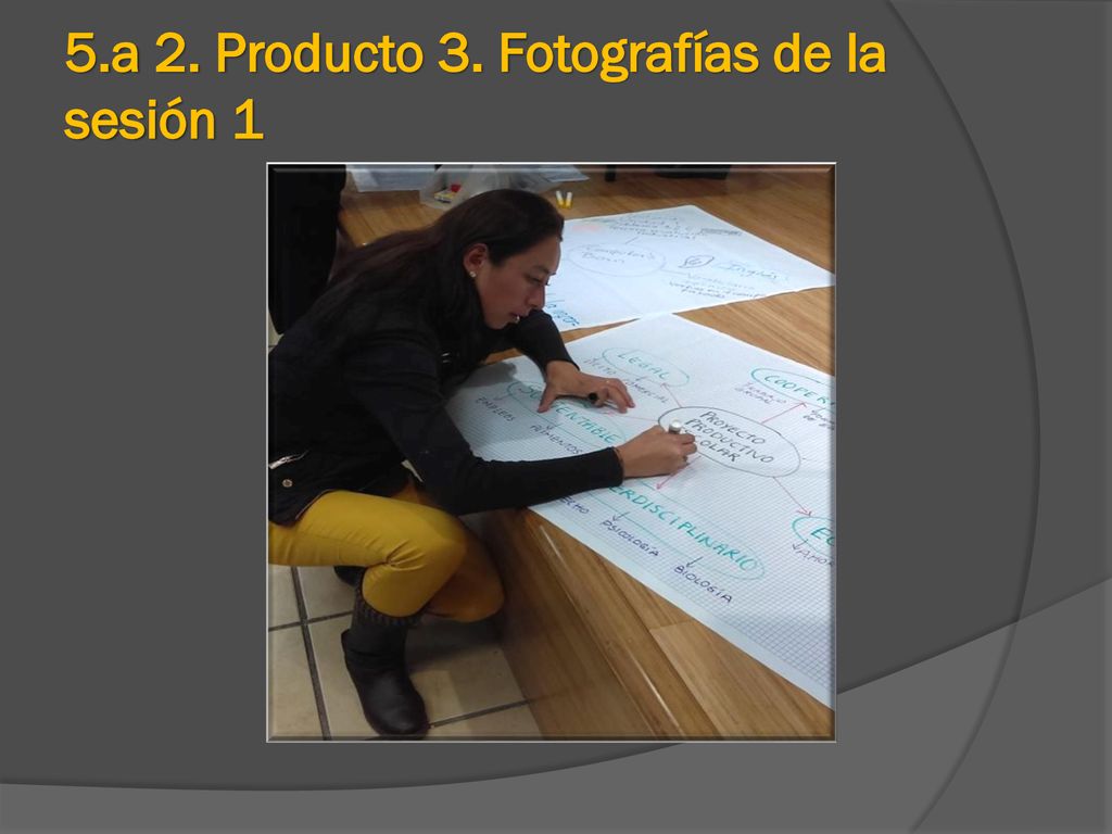 5.a 2. Producto 3. Fotografías de la sesión 1