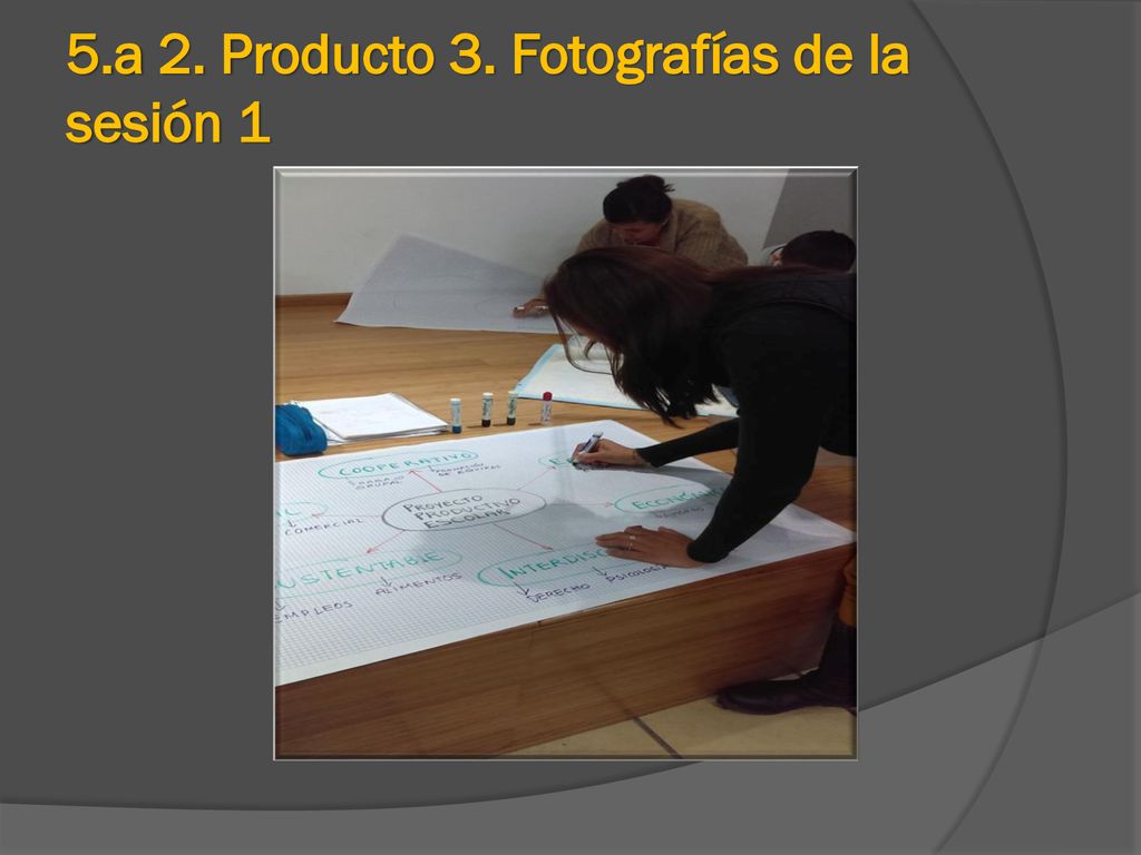 5.a 2. Producto 3. Fotografías de la sesión 1