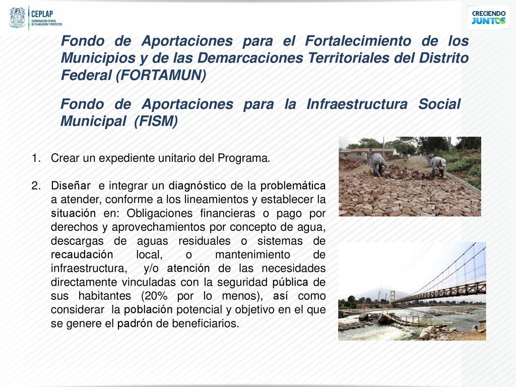 Fondo de Aportaciones para la Infraestructura Social Municipal (FISM)