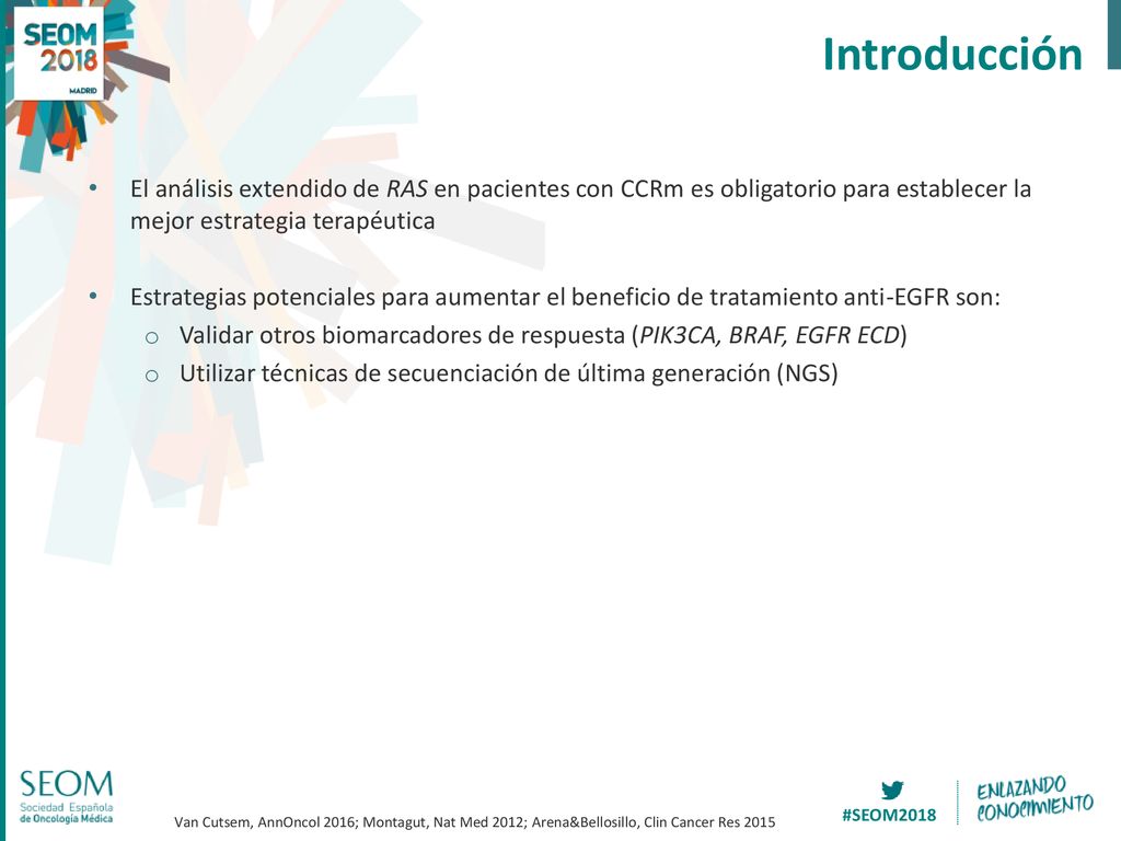 Introducción El análisis extendido de RAS en pacientes con CCRm es obligatorio para establecer la mejor estrategia terapéutica.