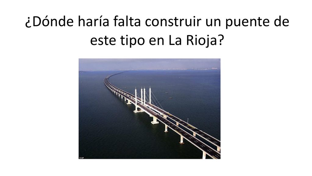 ¿Dónde haría falta construir un puente de este tipo en La Rioja